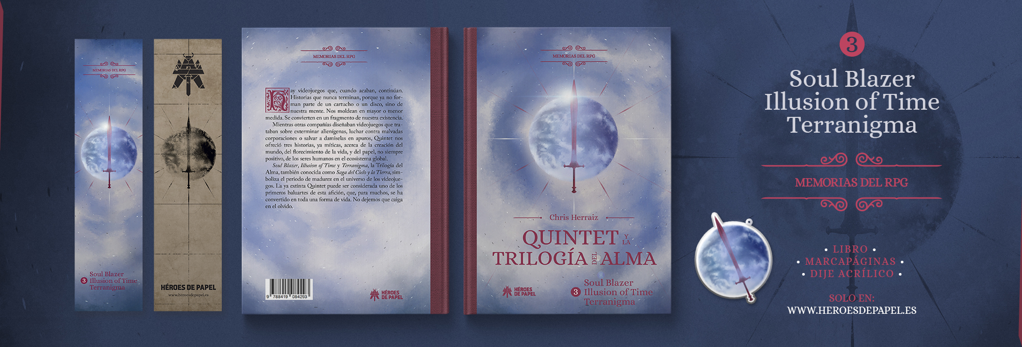 Quintet y la Trilogía del Alma Memorias del RPG: Soul Blazer - Illusion of Time - Terranigma